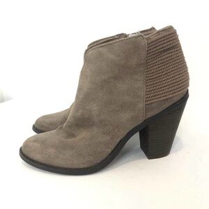 Carlos Santana Taupe Ankle Boots